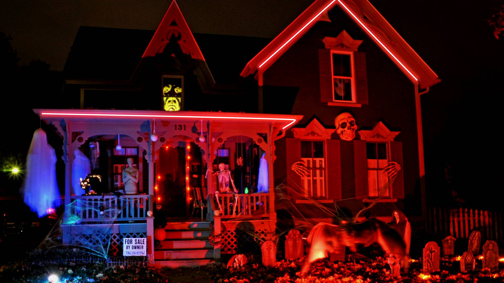 Spooky Halloween outdoor lighting ideas to your yard Novostella